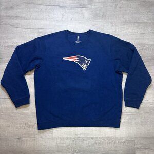 Pro Line NFL New England Patriots Crewneck Sweatshirt Men's 3XL #12 Tom Brady